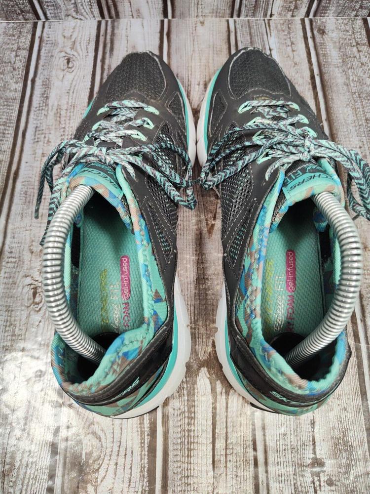 Skechers Skech Flex Ultimate Women's Size 9.5 Running Shoes Teal 12126 - Picture 7 of 12